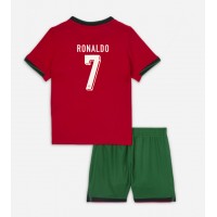 Portugal Cristiano Ronaldo #7 Domaci Dres za djecu EP 2024 Kratak Rukav (+ Kratke hlače)